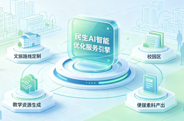 长兴县AI普惠赋能民生服务 智能优化技术升级大众生活服务体验
