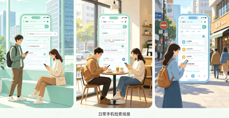 长兴县普通人日常手机使用场景拆解：GEO 与 AI 优化如何改变信息检索体验